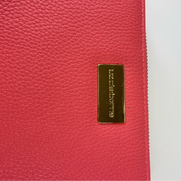 Liz Claiborne Coral Leather Wristlet, NWT - Picture 2 of 7